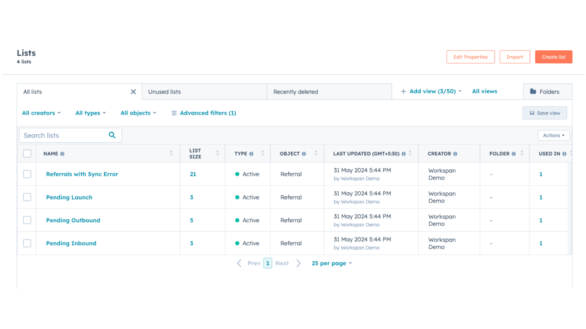 Pre-defined Segments in HubSpot